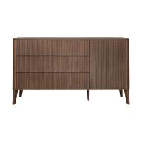 Kidsmill Tune Commode XL - Incl. Latjes - Walnoot