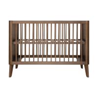 Kidsmill Tune Ledikant 70 x 140 - Incl. Latjes - Walnoot