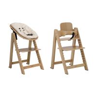 Kidsmill Up! Kinderstoel incl. Babyset + Newbornset - Eiken