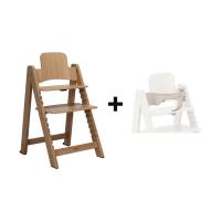Kidsmill Up! Kinderstoel incl. Kunststof Babyset - Eiken Naturel