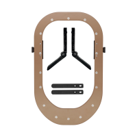 Kidsmill Up! Newborn Frame E6 + Verstelbare Adapter - Chestnut