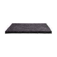 Kidsmill Velours Boxmatras Hoes Graphite 75 x 95 cm
