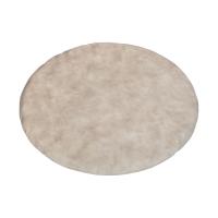 Kidsmill Velours Boxmatras Hoes Rond Naturel 90 cm