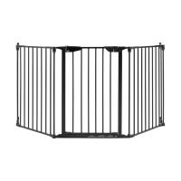 Kidsriver Veiligheidsrek Metaal Zwart - 86-201cm
