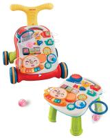 Kikkaboo Looptrainer/Babywalker 3 in 1 Play & Grow Rood