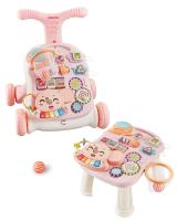 Kikkaboo Looptrainer/Babywalker 3 in 1 Play & Grow Roze