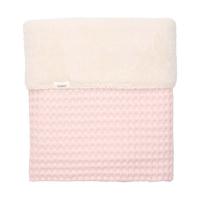 Koeka Oslo Ledikantdeken - Maat 100 x 150 - Wafel/Teddy - Candy