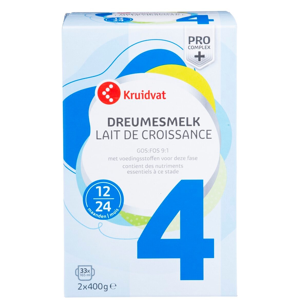 Kruidvat 4 12+M Dreumesmelk