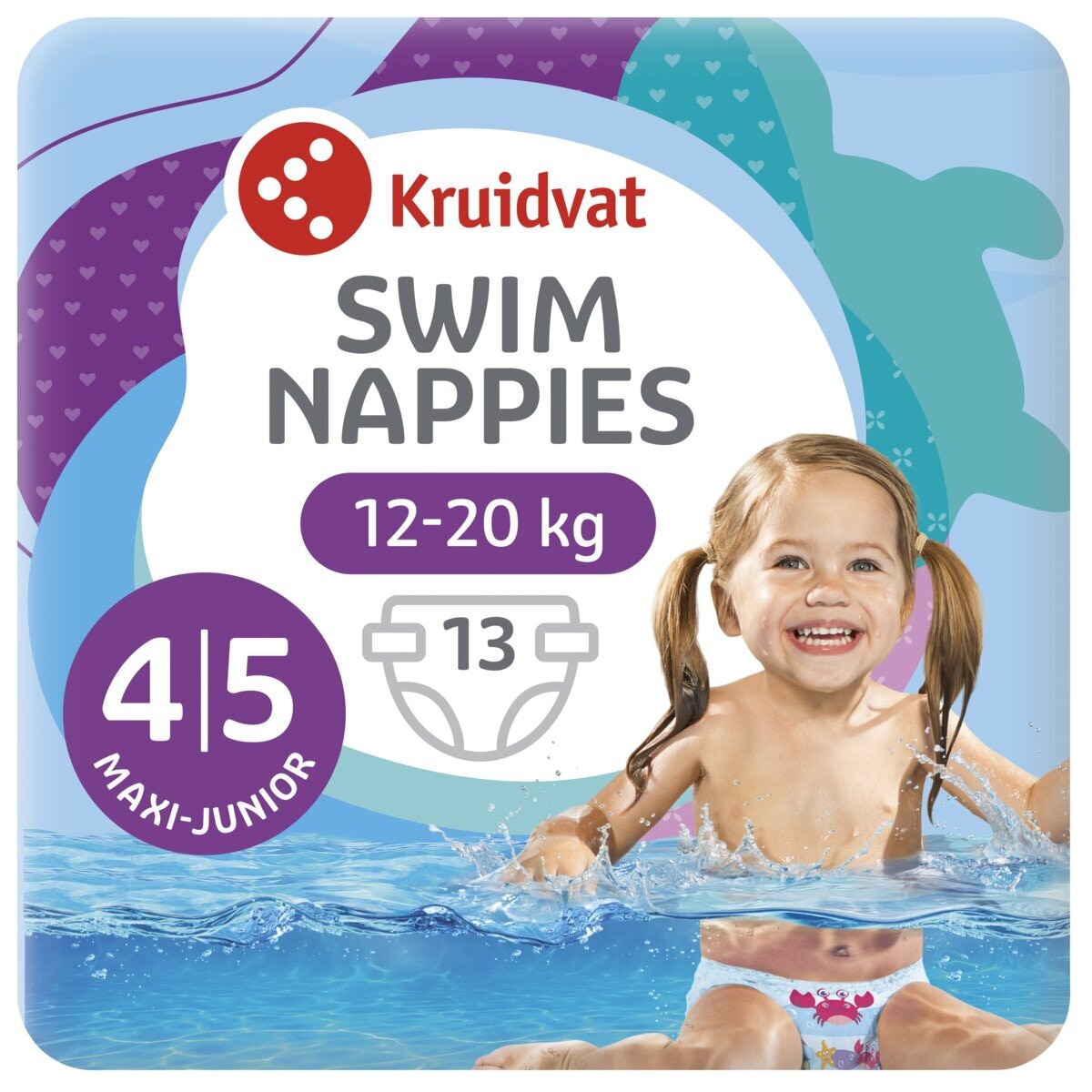 Kruidvat 4-5 Maxi-Junior Zwemluiers