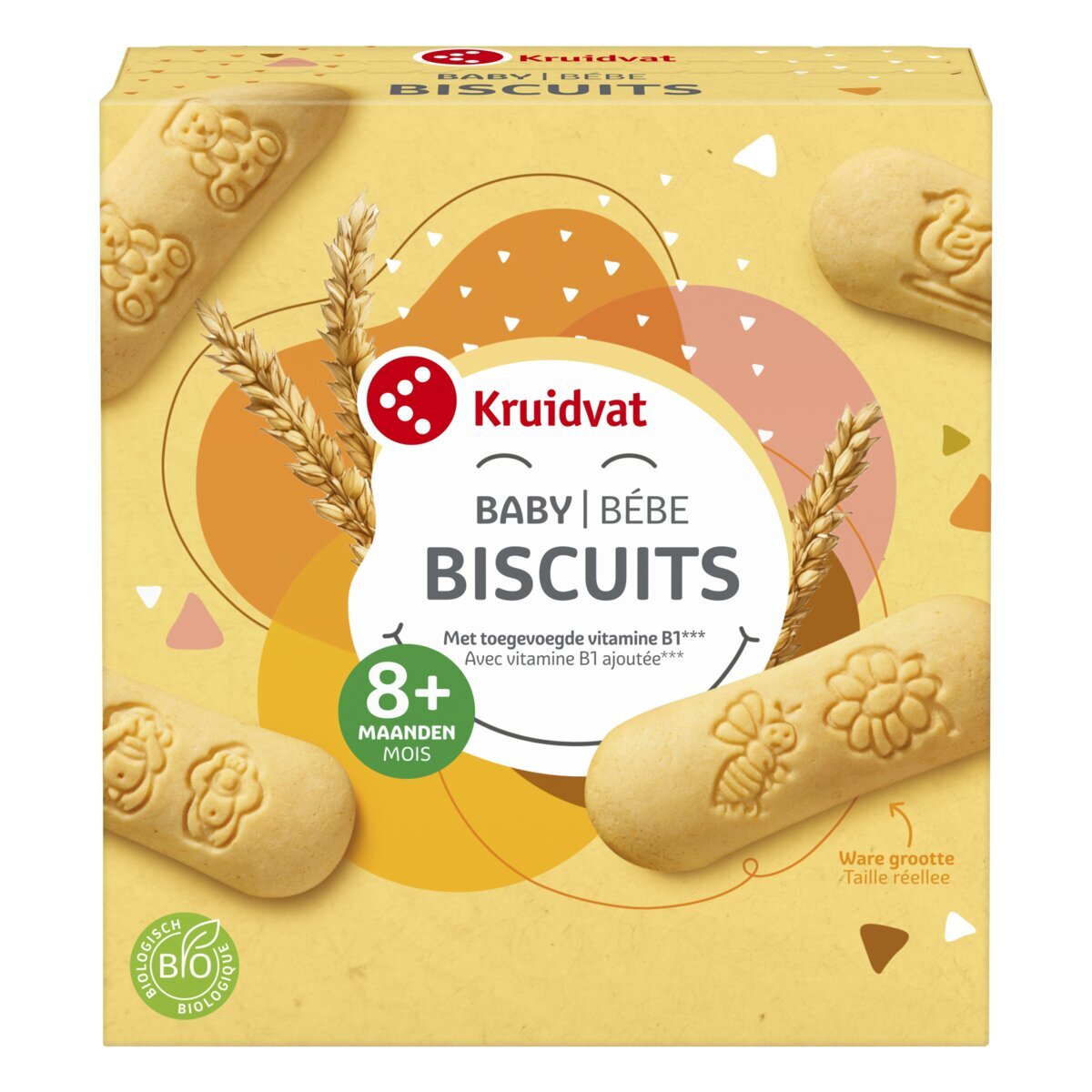 Kruidvat 8+M Bio Babybiscuits