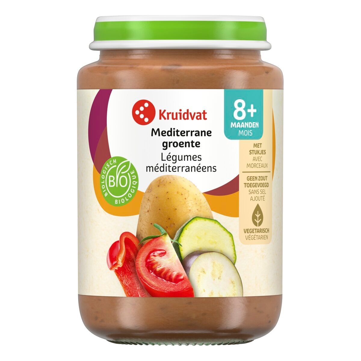 Kruidvat 8+M Bio Mediterrane Groente Maaltijd