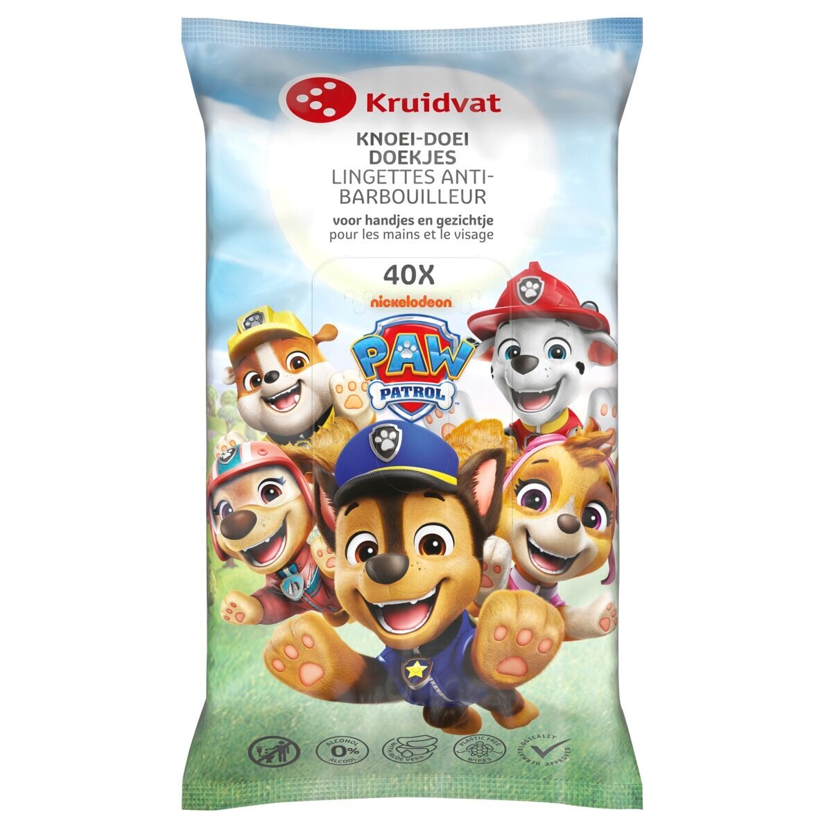 Kruidvat Paw Patrol Knoei-Doei Doekjes