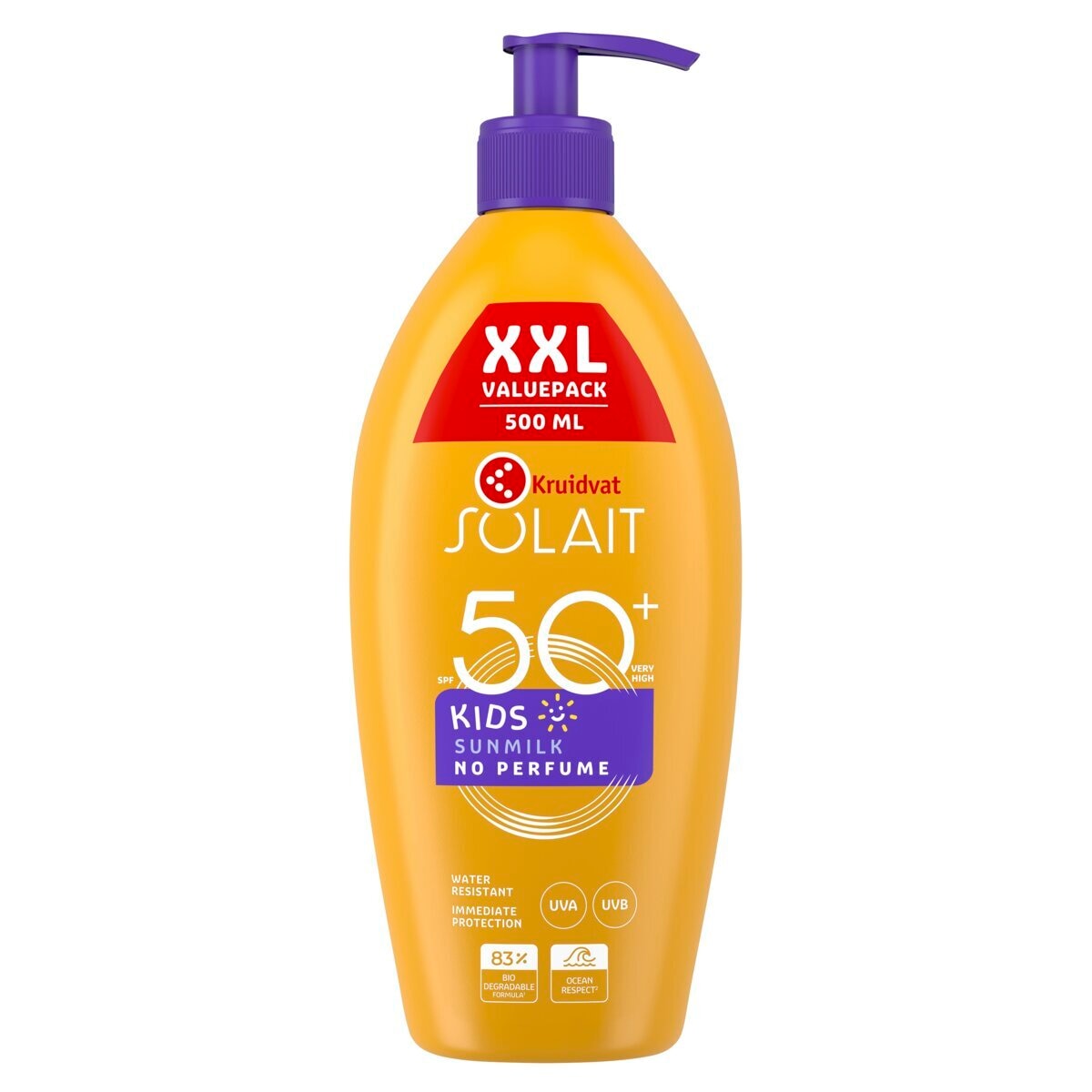Kruidvat Solait Kids SPF50+ XXL Sunmilk