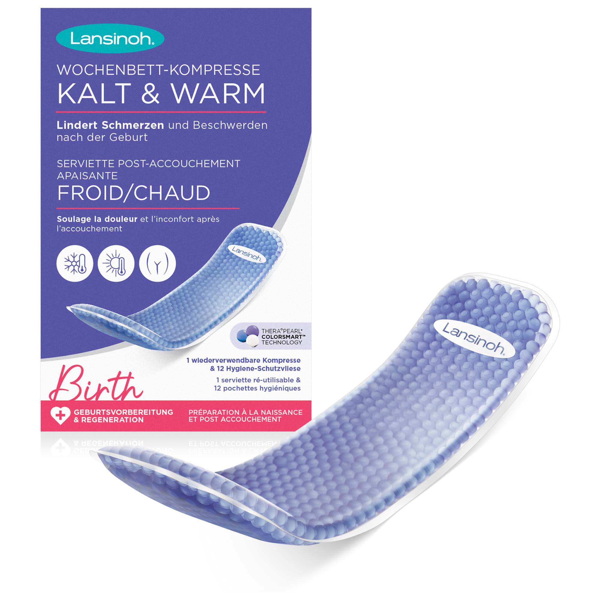 Lansinoh Koud en Warm Postpartum Kompres