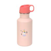 Lässig Drinkfles RVS - Sunny Explorer - 500 ml - Rose/Pink