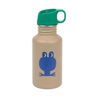 Lässig Happy Trails Drinkfles RVS - 500 ml - Frog