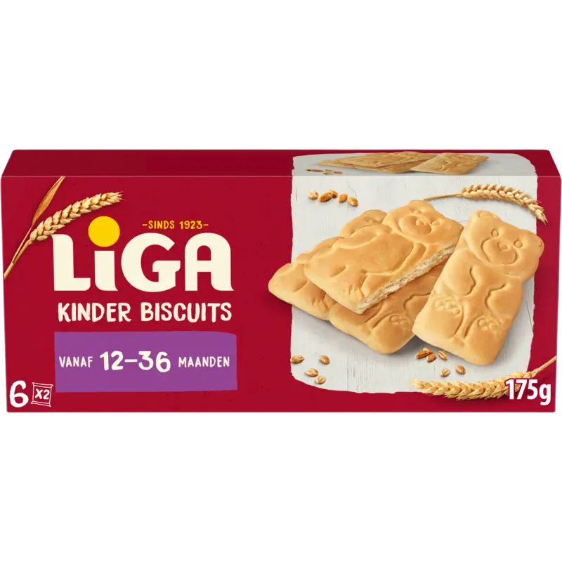 Liga Kinder biscuits vanaf 12-36 maanden