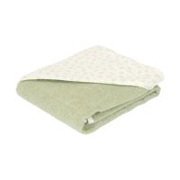 Little Dutch Badcape Baby - Blueberry Leaves - 75x75 cm