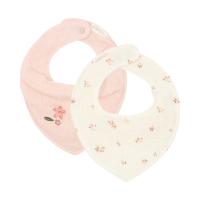 Little Dutch Bandana Slab - (Set van 2) - Hydrofiel - Fairy Blossom/Blossom