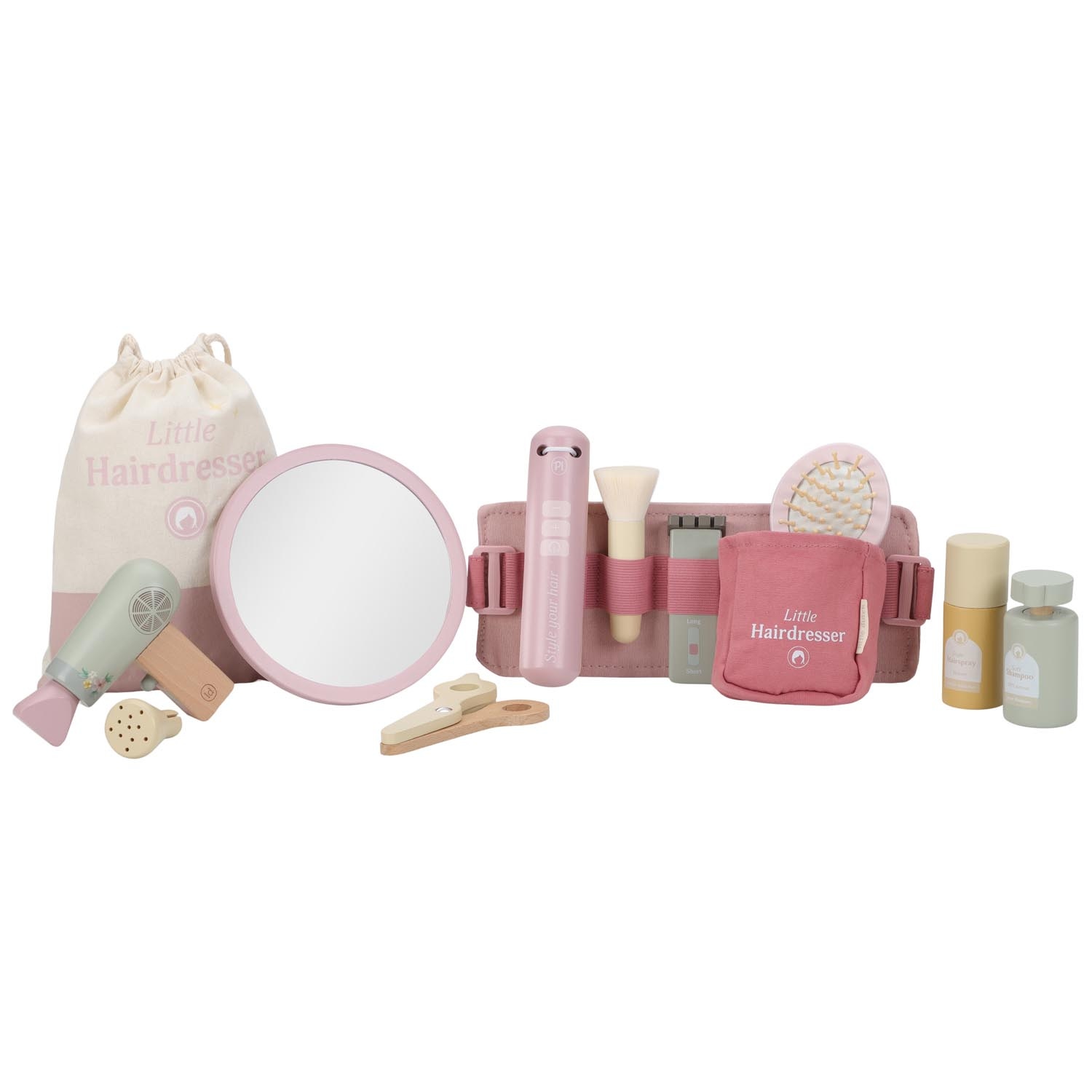 Little Dutch houten kappersset