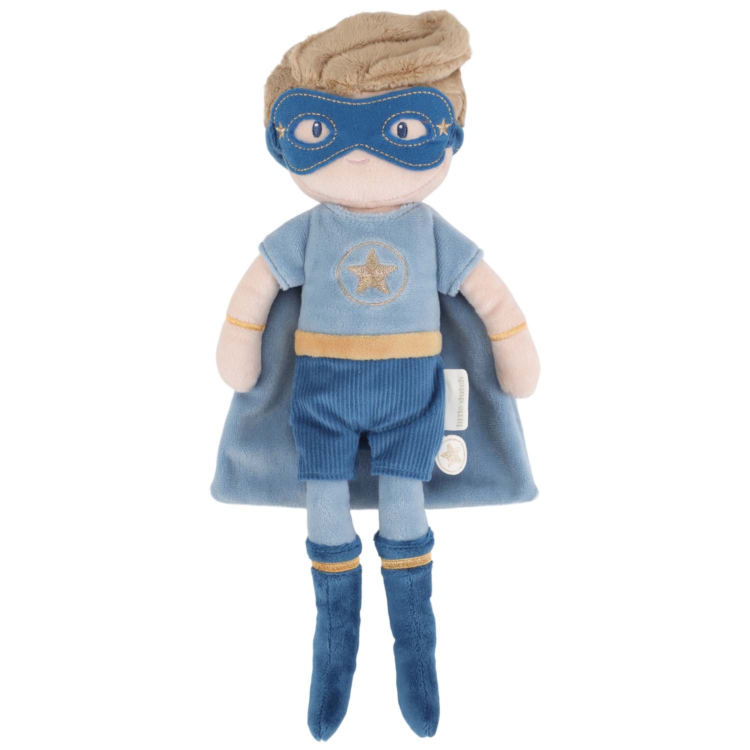 Little Dutch knuffelpop superheld Jim 35cm