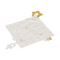 Little Dutch Newborn Naturals Knuffeldoekje met Bijtring