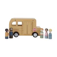Little Dutch Schoolbus Met Poppetjes