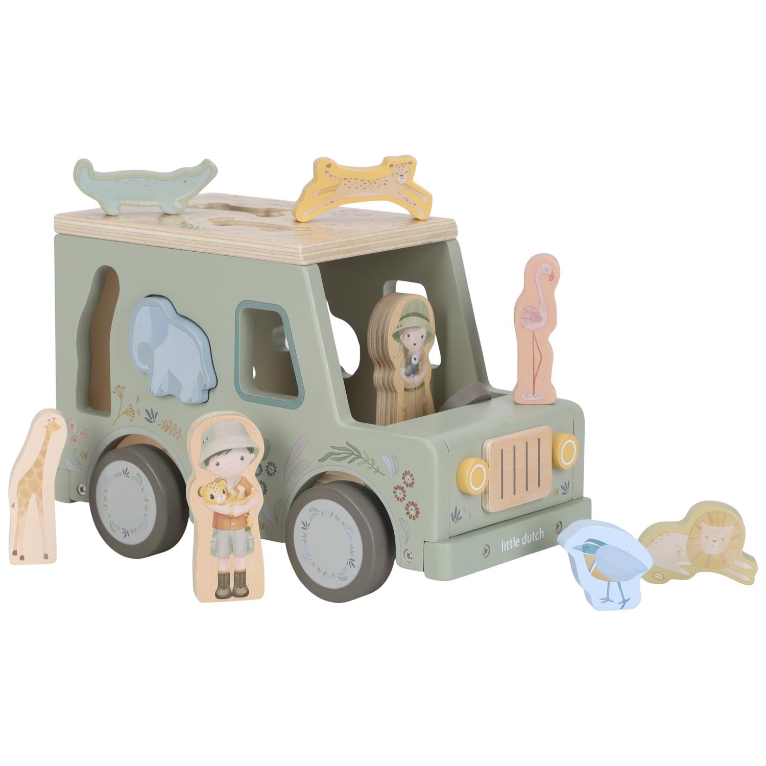 Little Dutch vormenstoof Safari Friends