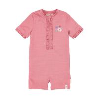 Little Dutch Zwempak Korte Mouwen - Dreamy Pink Sparkle - Maat 98/104