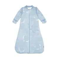 Lodger Slaapzak Hopper Met Afristbare Mouwen - Maat 86/98 - Matcha Blue Fogg