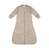 Lodger Slaapzak Hopper Met Afritsbare Mouwen - Maat 50/62 - Matcha Beige