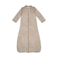 Lodger Slaapzak Hopper Met Afritsbare Mouwen - Maat 68/80 - Matcha Beige