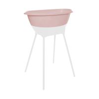 Luma Badje en Badstandaard - Blush Pink/White