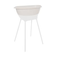 Luma Badje en Badstandaard - Pure Oat/White