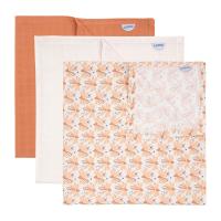 Luma Multidoek Hydrofiel Flowerfever Nude 70 x 70 cm 3-Pack
