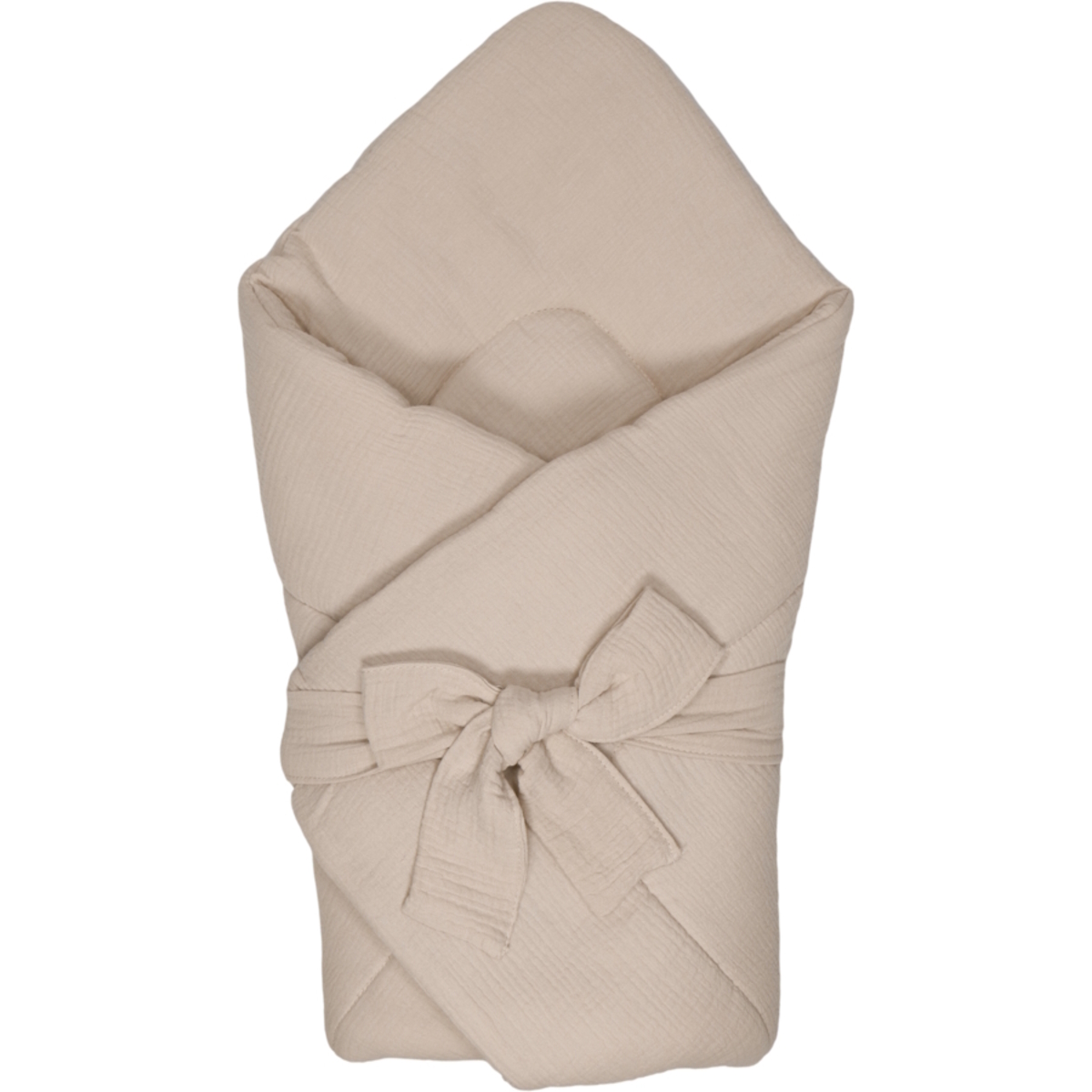 MamaLoes Soft Cotton Ecru Wikkeldeken