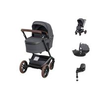 Maxi-Cosi Fame Kinderwagen 3-in-1 | Autostoel Pebble 360 Pro2 - Twillic Graphite