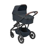 Maxi-Cosi Lila XP Plus Kinderwagen 2-in-1 - Essential Graphite (Black Frame & Brown Leather)