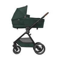 Maxi-Cosi Oxford+ Kinderwagen 2-in-1 - Twillic Green (Dark Frame + Brown Leather)