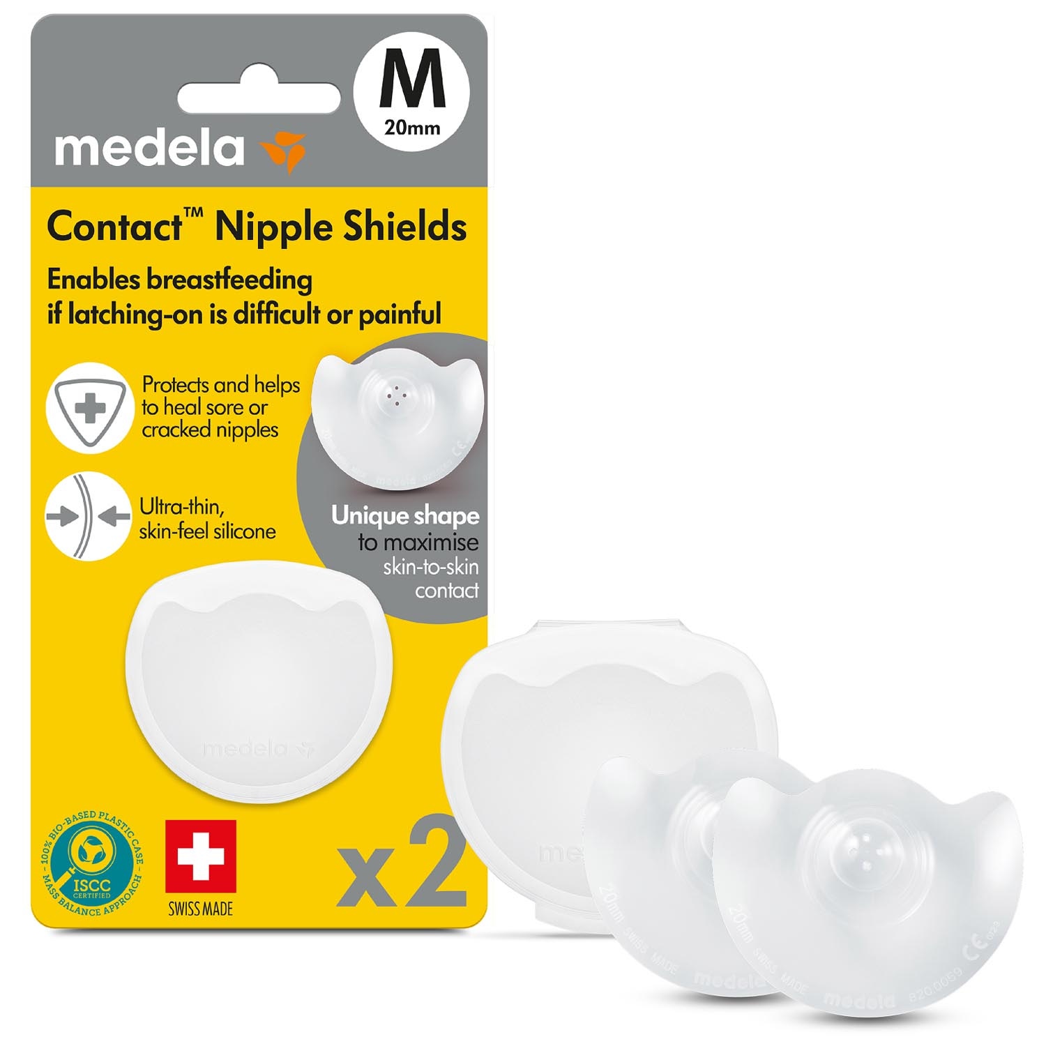Medela Contact tepelhoedjes maat M