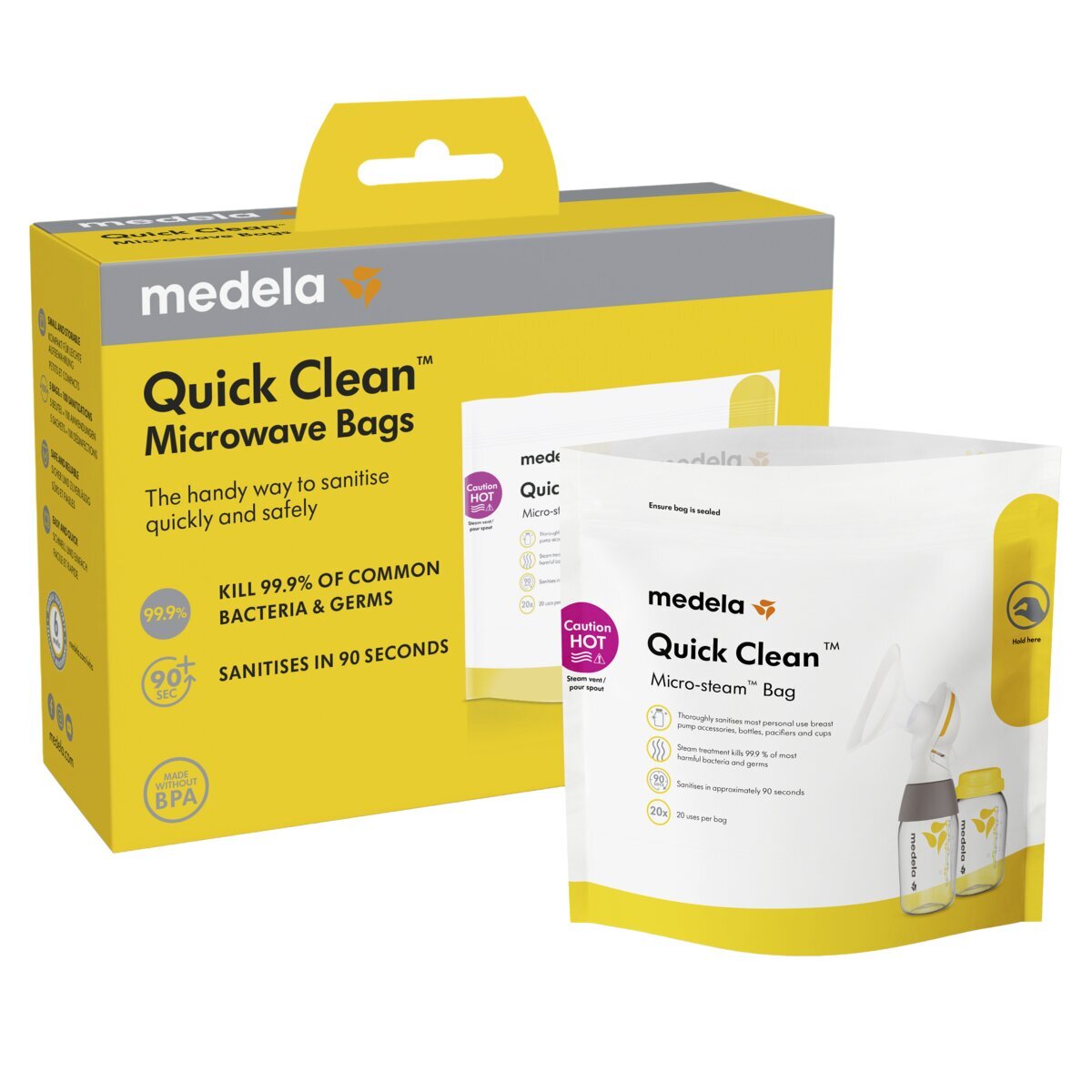 Medela Quick Clean Magnetron Sterilisatiezakken
