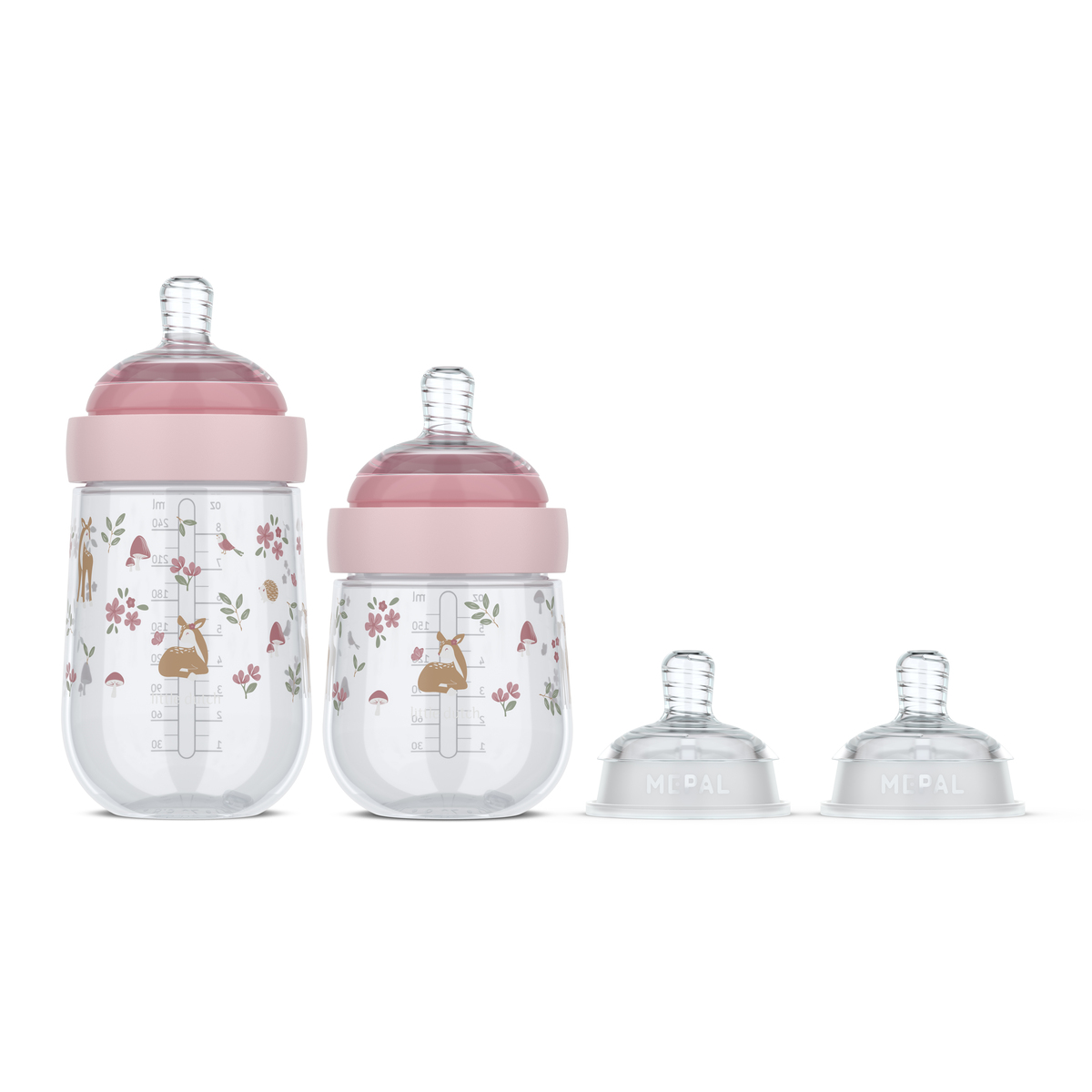 Mepal Mio Starterset babyflessen 3delig Fairy Garden