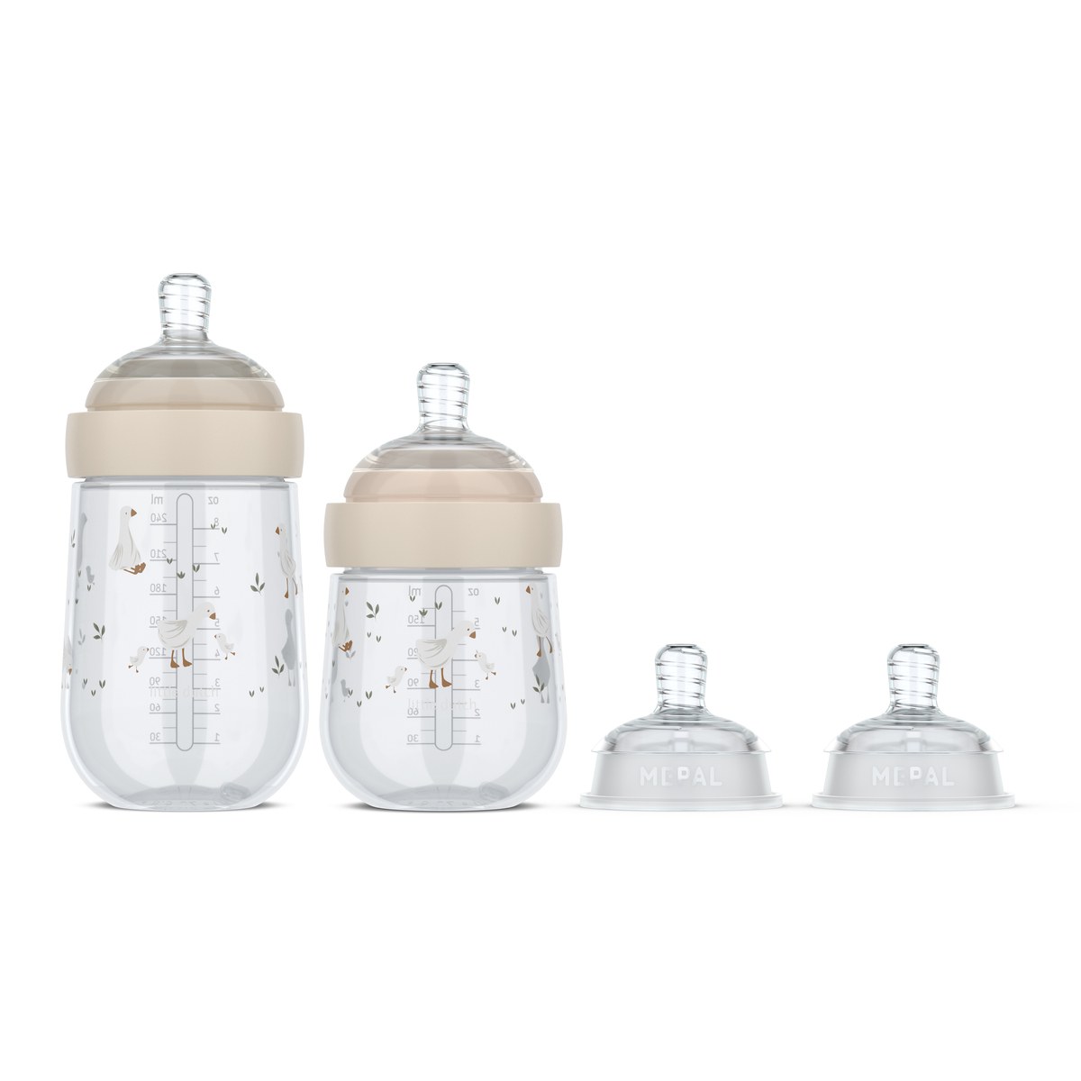 Mepal Mio Starterset babyflessen 3delig Little Goose
