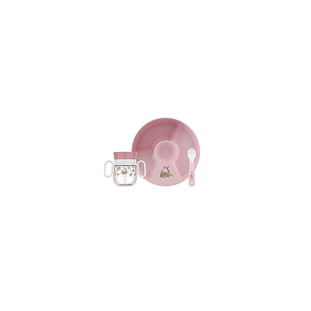 Mepal Set Babyservies Mio 3-Delig Forest Friends
