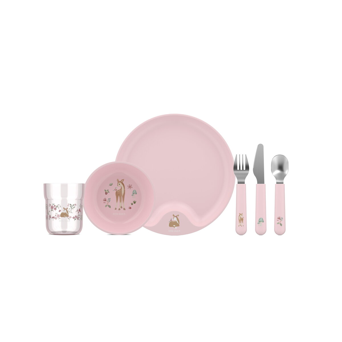 Mepal Set Kinderservies Mio 6-Delig Fairy Garden
