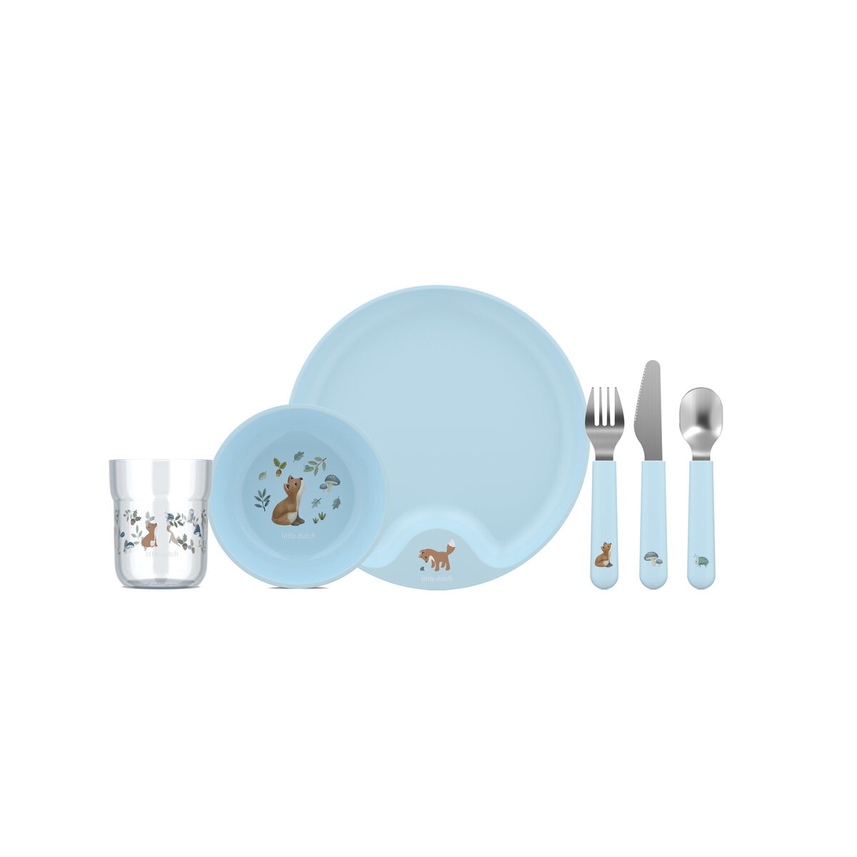 Mepal Set Kinderservies Mio 6-Delig Forest Friends