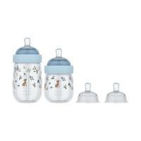 Mepal X Little Dutch Forest Friends Starterset Babyflessen Mio - 4-Delig