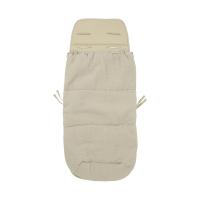 Meyco Baby Uni Buggy Voetenzak en Inlegger - Sand - 45x130 cm
