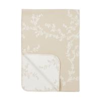 Meyco Baby Wiegdeken Geweven Branches Sand 75 x 100 cm