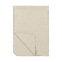 Meyco Baby Wiegdeken Geweven Uni Sand 75 x 100 cm